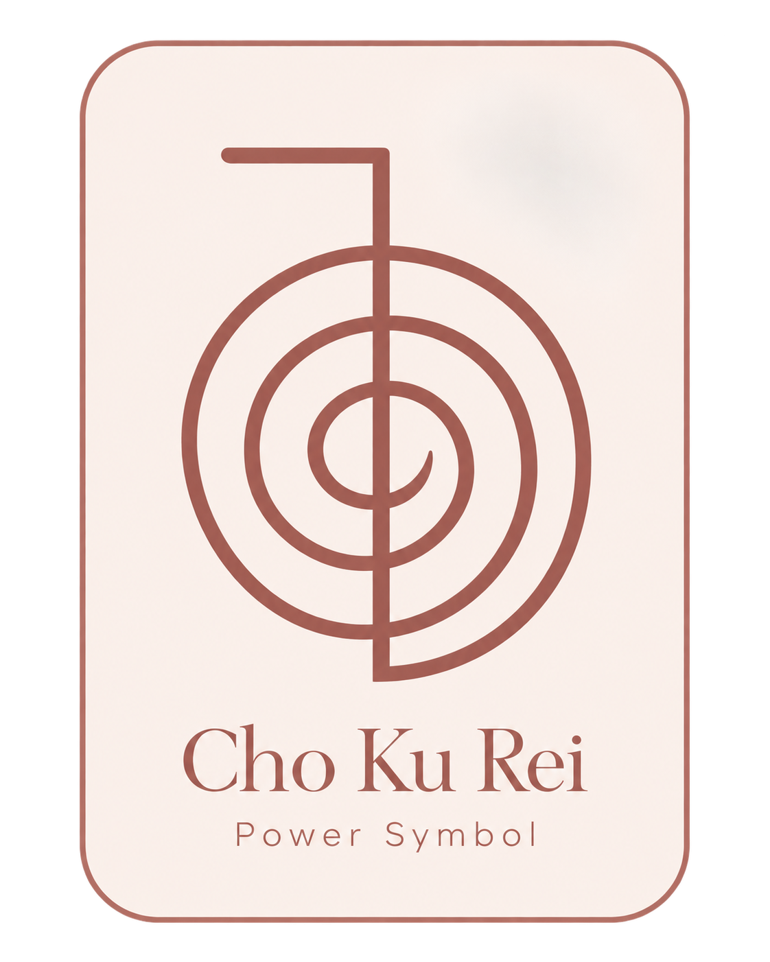 Cho Ku Rei, the Reiki Power Symbol